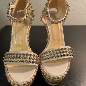 Christian Louboutin heel sandals